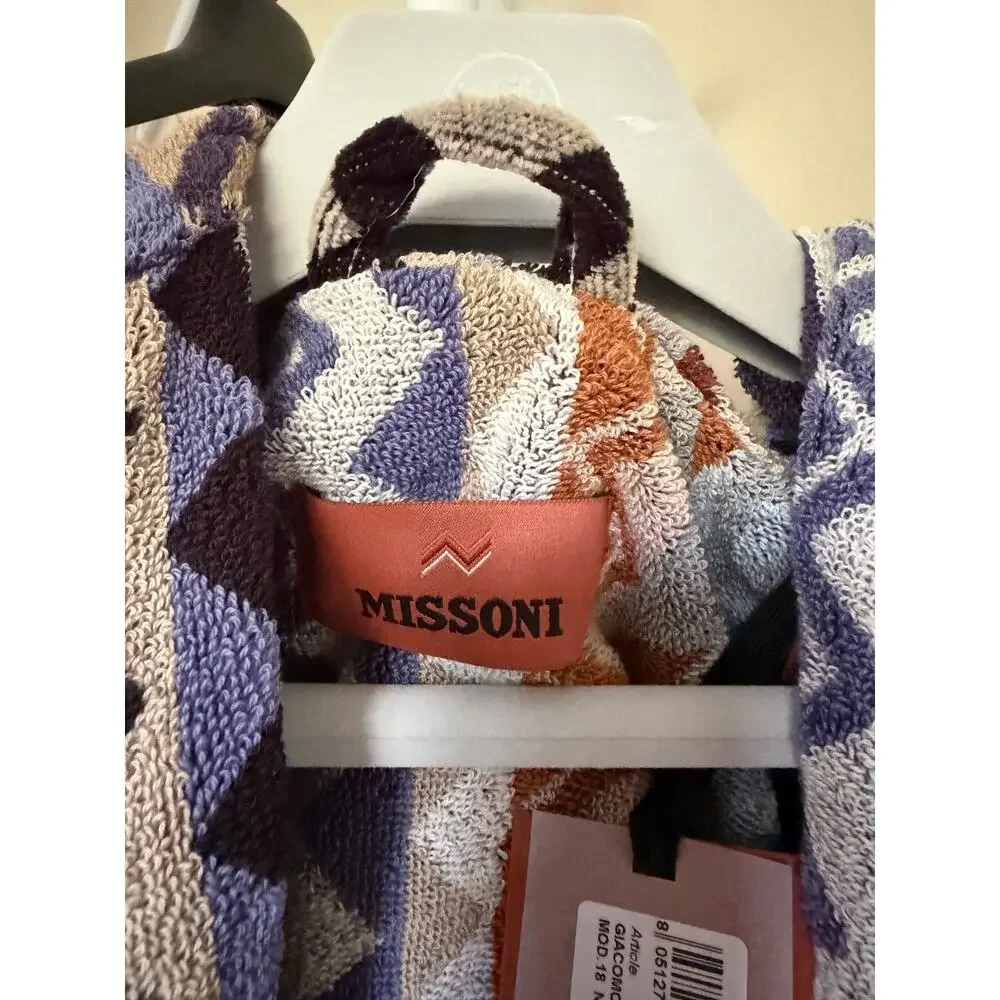Missoni robe coat cotton belted